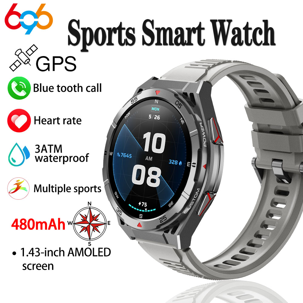 New Smart Watch GPS Sports Com - Smartwatch Face ulasan dan harga