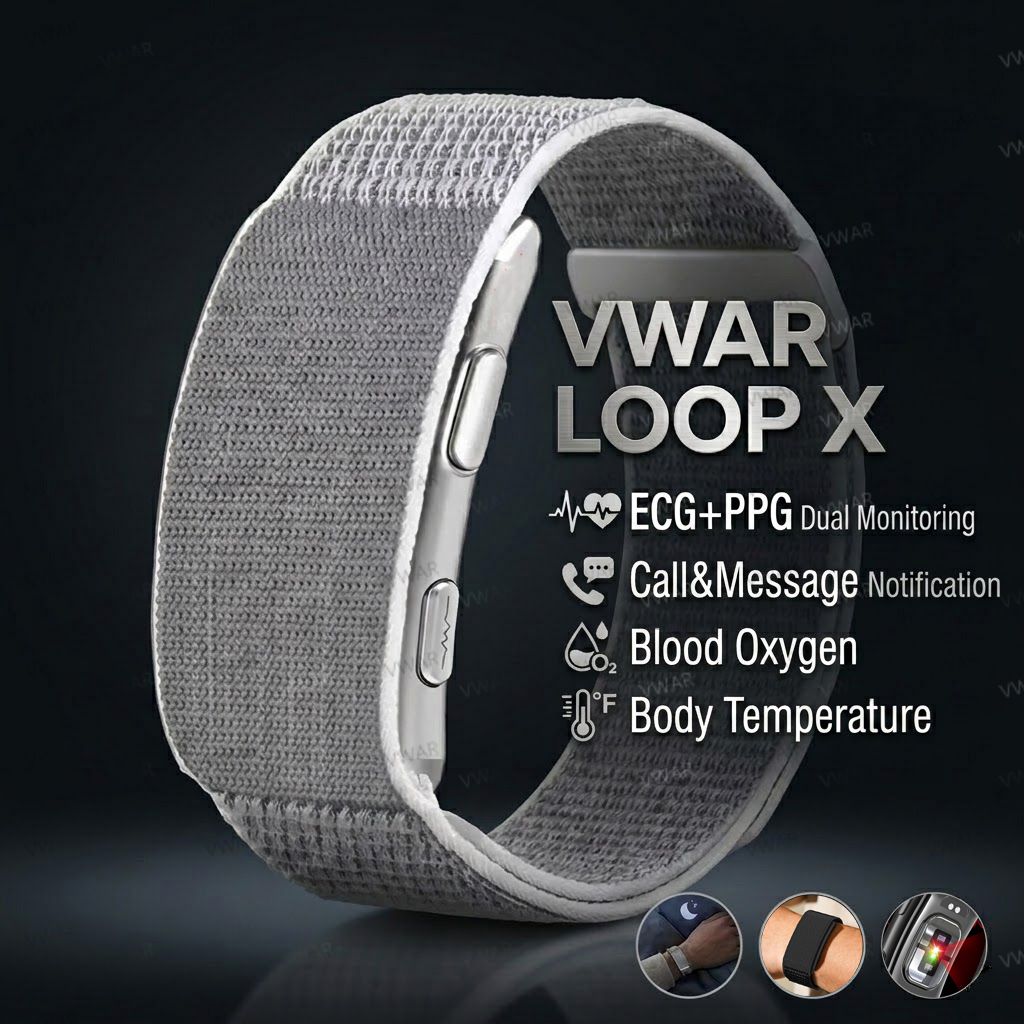 VWAR Loop X ECG Smart Bracelet - Smartwatch X ulasan dan harga
