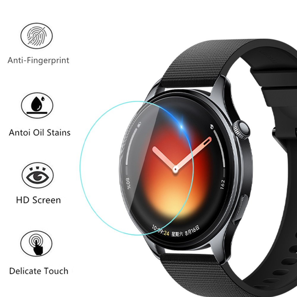 Tempered Glass for Xiaomi Watc - Watch Face Protector ulasan dan harga