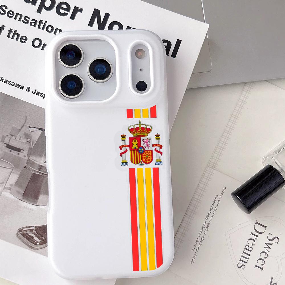 Spain LOGO Espana Red Yellow L - Apple Iphone 16 ulasan dan harga
