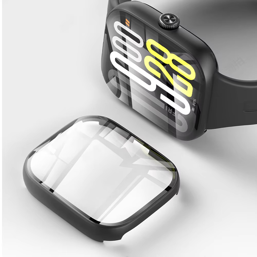 Tempered Glass+Case For Xiaomi - Xiaomi Smartwatch Accessories ulasan dan harga