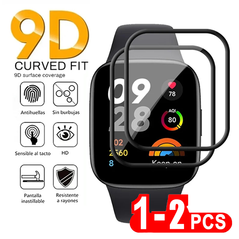 2 Pcs Tempered Glass for Redmi - Xiaomi Smartwatch Accessories ulasan dan harga
