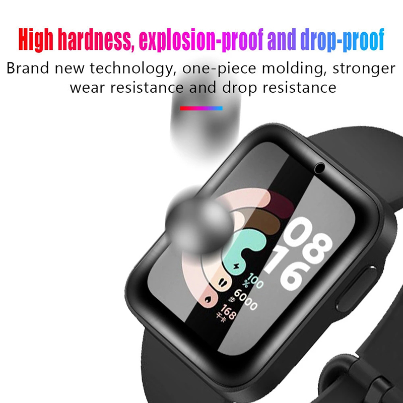 2 Pcs Tempered Glass for Redmi - Xiaomi Smartwatch Accessories ulasan dan harga