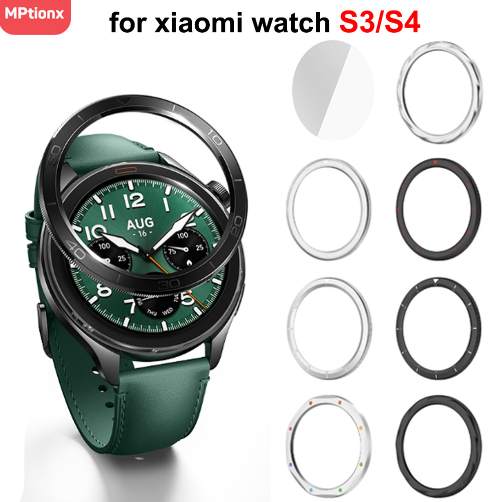 Metal Bezel Ring For Xiaomi Wa - Xiaomi Smartwatch S4 Accessories ulasan dan harga