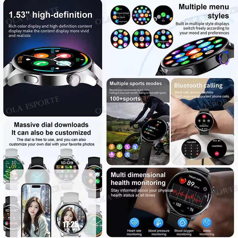 New SmartWatch for Men Women B - Smartwatch Face ulasan dan harga
