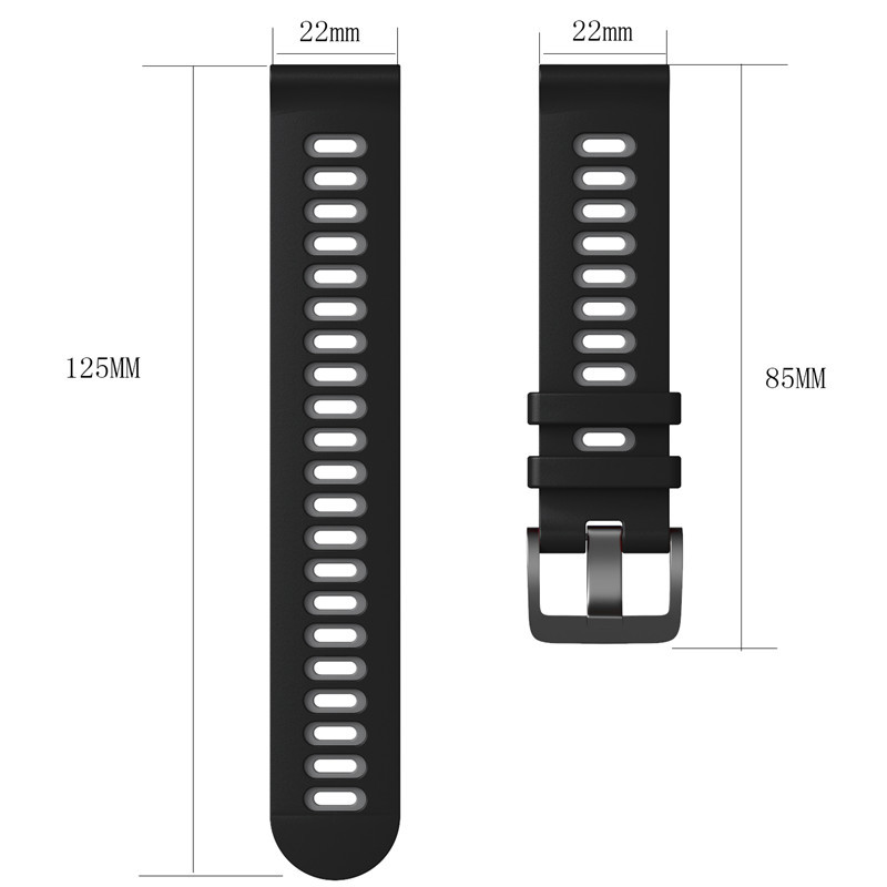 22mm Two-Tone Sports Strap For - Xiaomi Smartwatch S3 Accessories ulasan dan harga