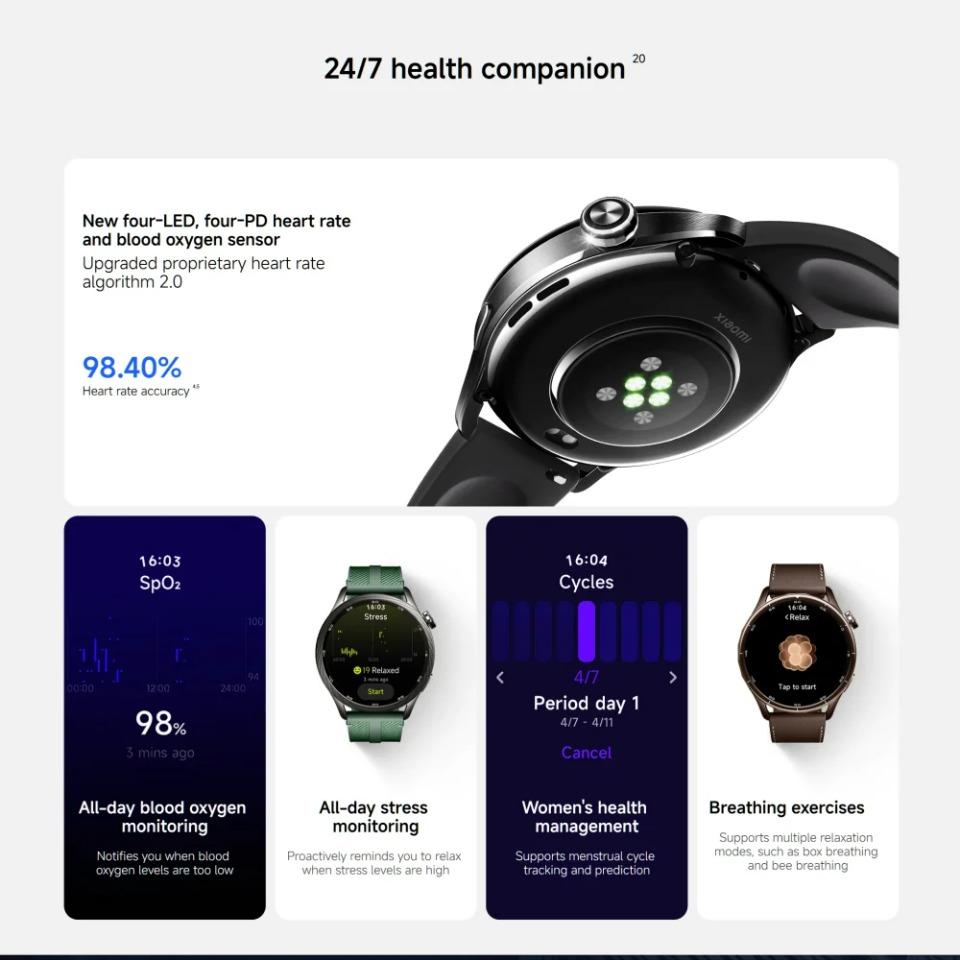 Global Version Xiaomi Watch S5 - Smartwatch X ulasan dan harga